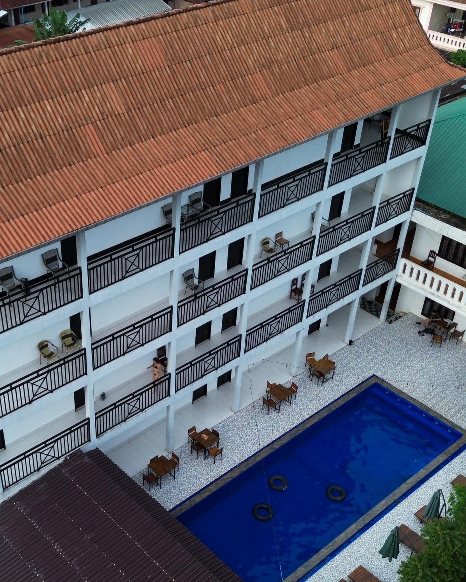 Vang Vieng Backpackers Hostel Exterior foto